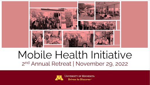 Mobile Health Initiative 2nd Annual retreat, November 29th, 2022