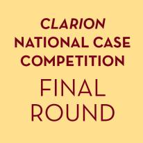 Clarion national case competition final round