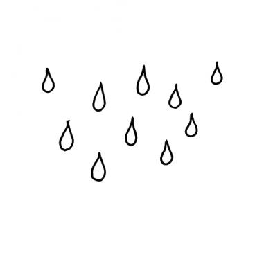 illustration of tear drops